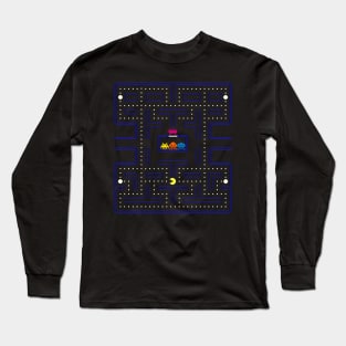 Pacman invaders Long Sleeve T-Shirt